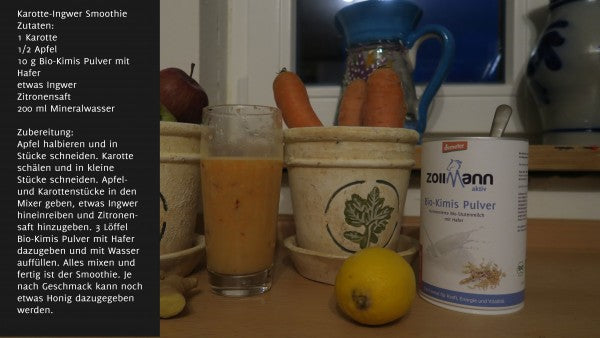 Rezept Kimis Karotte Ingwer Smoothie