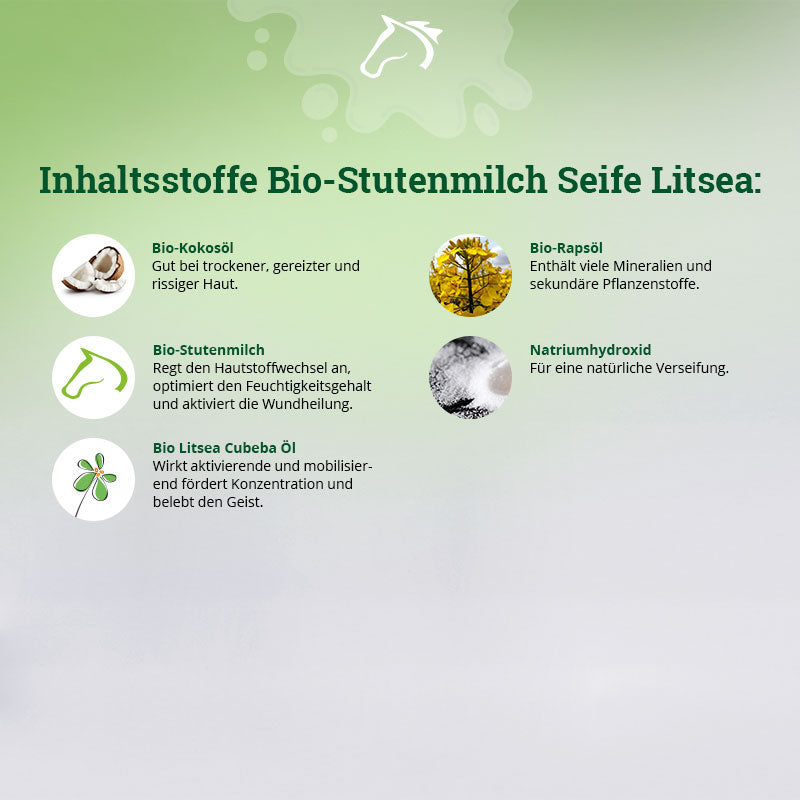 Bio-Stutenmilch Seife Litsea Cubeba