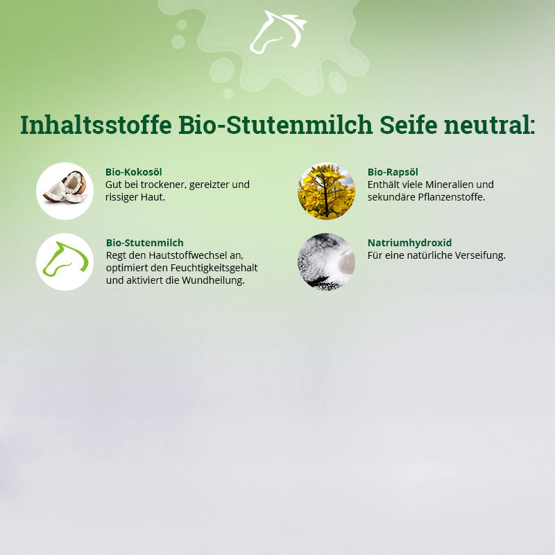 Bio-Stutenmilch Seife neutral